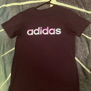 Tie-Dye Adidas Logo Graphic Tee